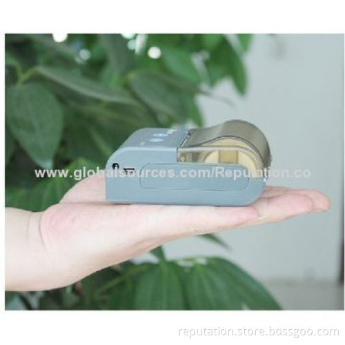 Mini Portable Bluetooth Thermal Printer, Can Custom Wi-Fi, 1,400mAh Capacity